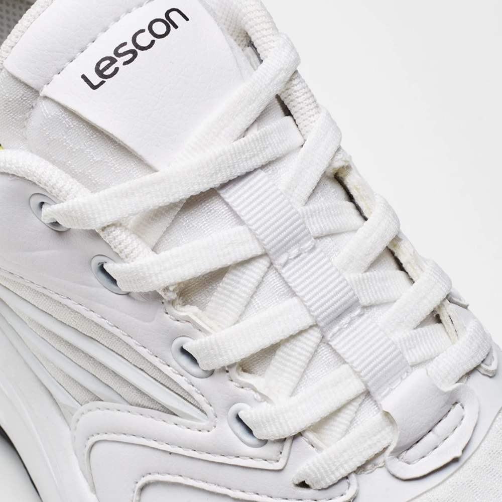 Lescon Dreamfly Easystep Unisex Spor Ayakkabı - Beyaz - 37