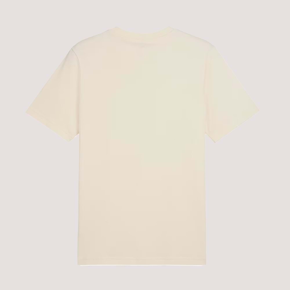 Puma Ess Elevated Tee Erkek Tshirt 690893 99 - Beyaz - S