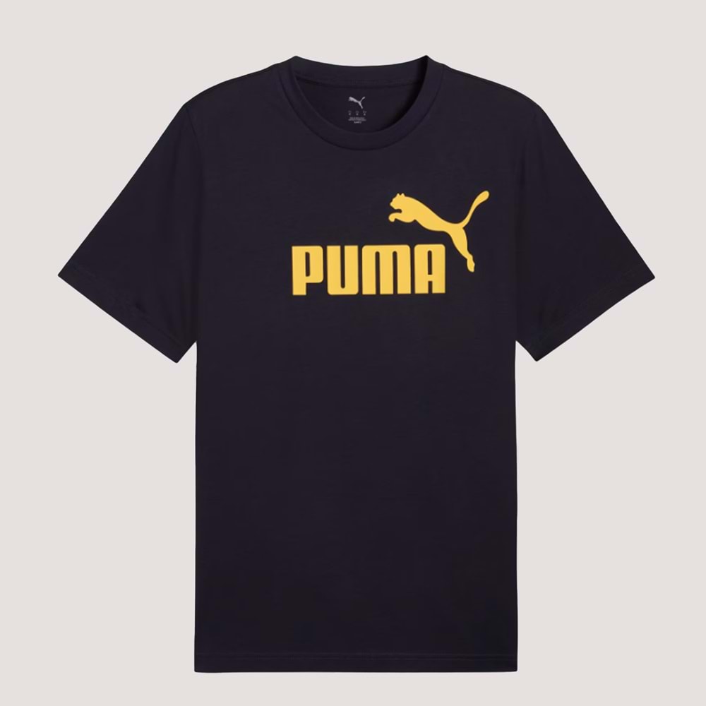 Puma Ess Logo Tee 682533 16 Erkek Tshirt - Lacivert - S