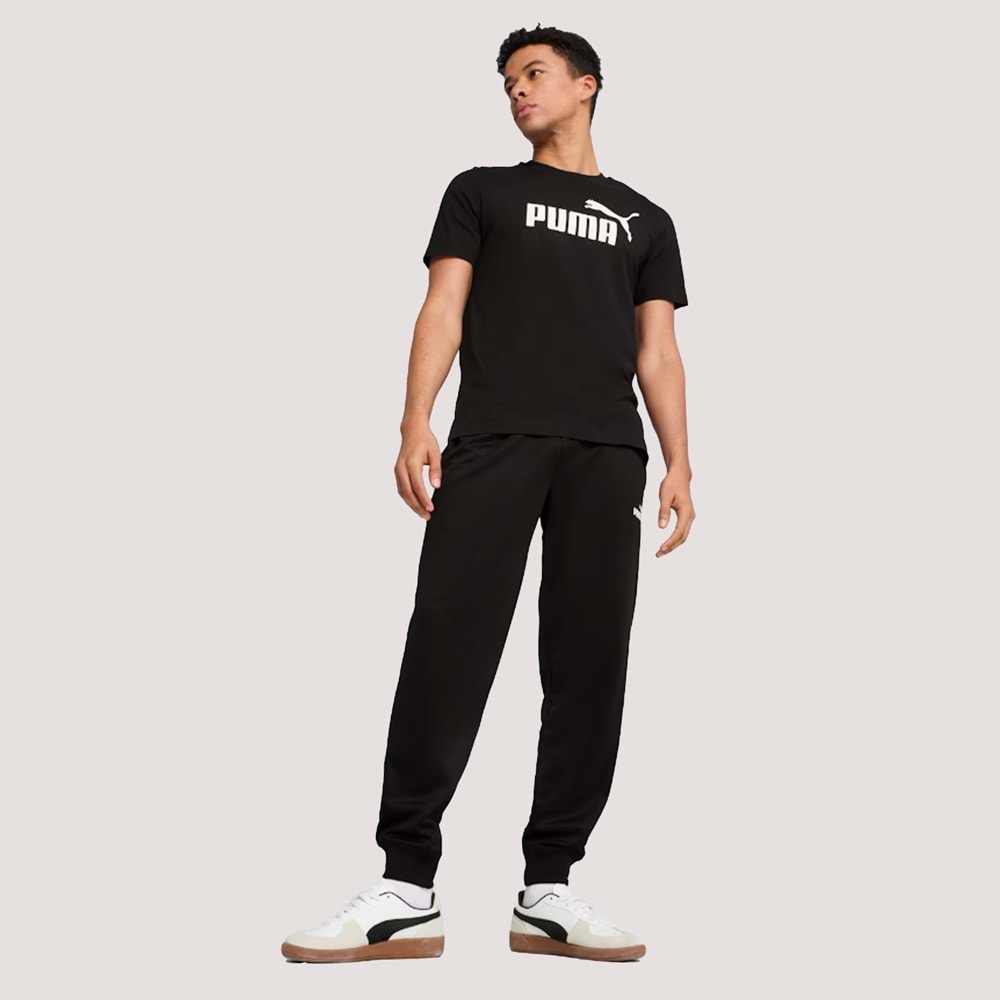 Puma Ess Logo Tee Erkek Tshirt 682532 01 - Siyah - XXL