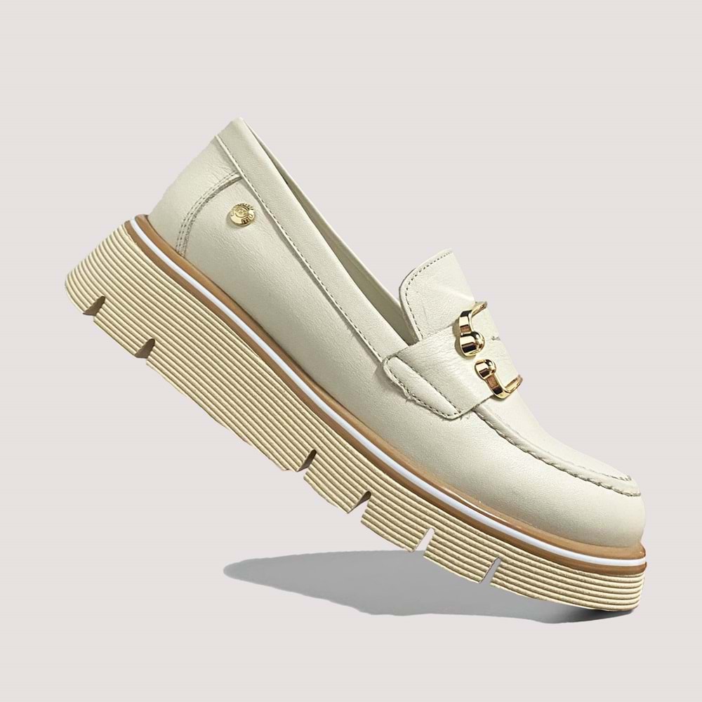 Mammamia 3760 Kadın Casual Ayakkabı - Bej - 40