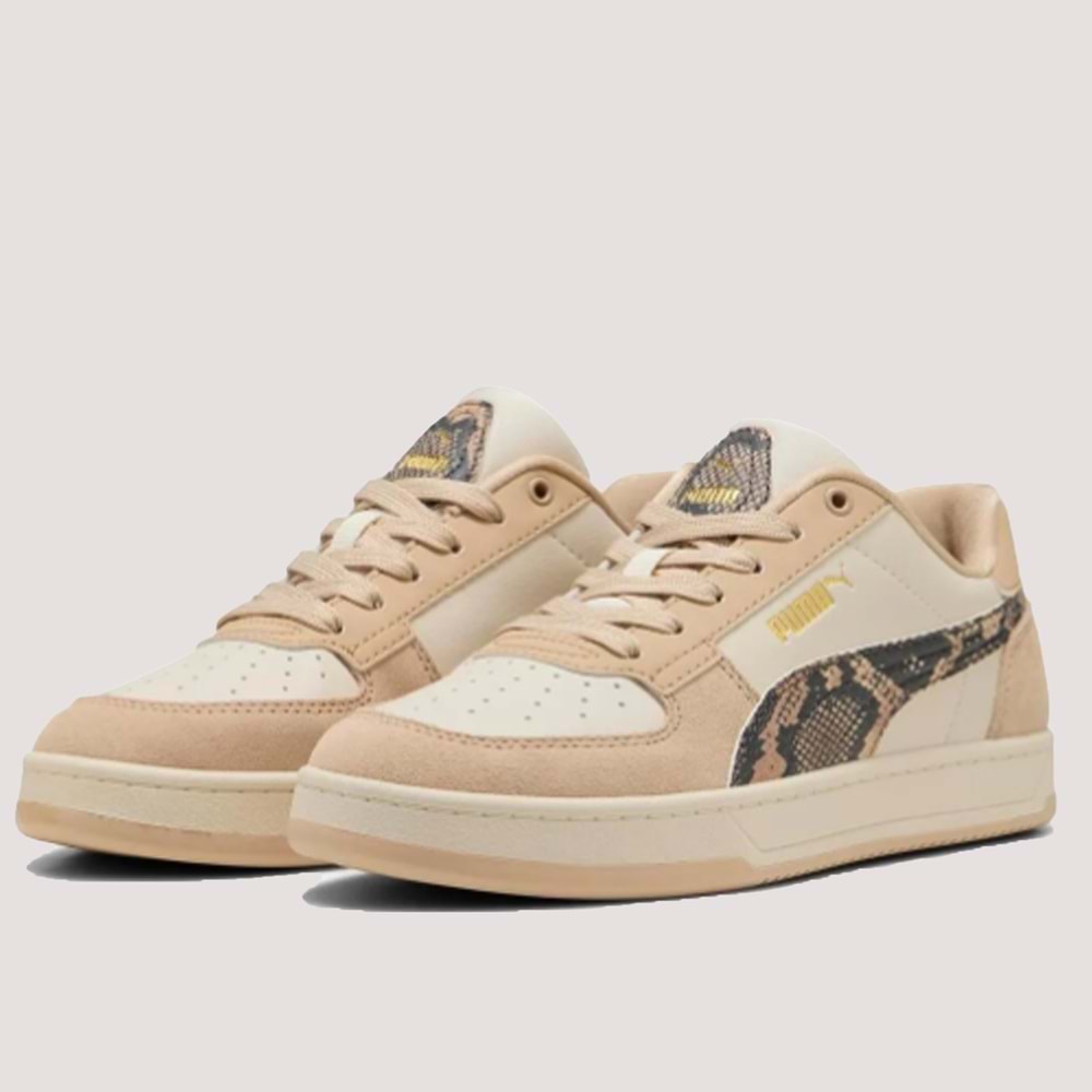 Puma Caven 2,0 Snake Chic Unisex Spor Ayakkabı - Bej - 40