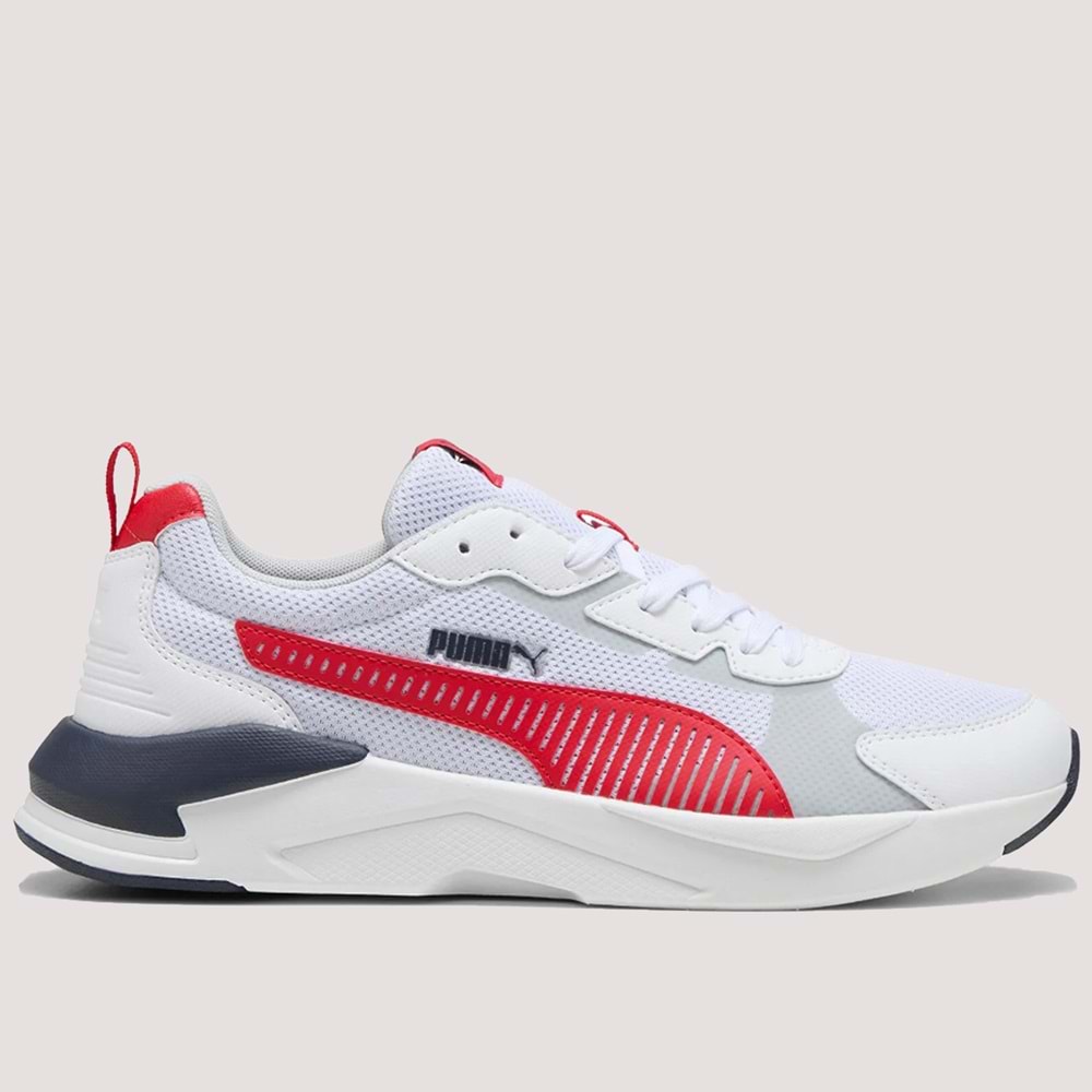 Puma X-Ray Erkek Spor Ayakkabı 400229 03 - Beyaz-Kırmızı - 41
