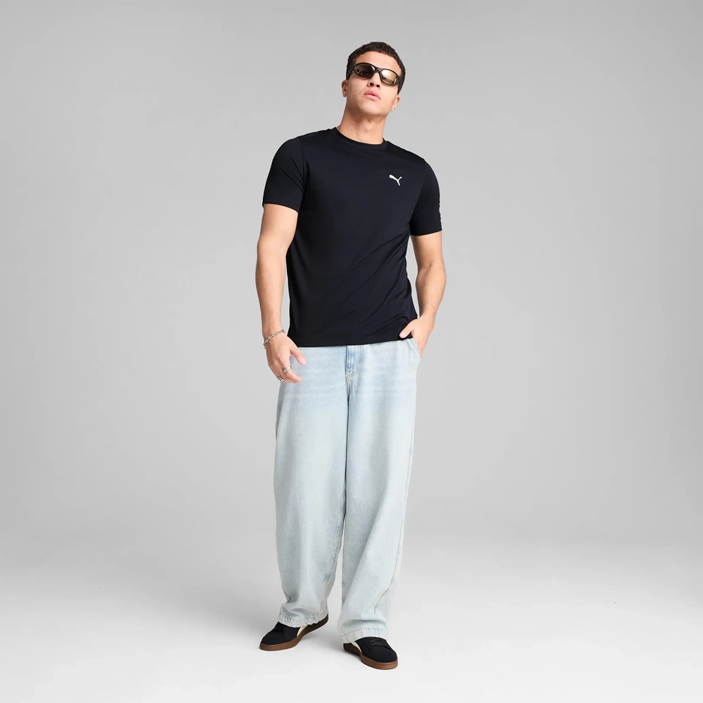 Puma Ess Small Logo Poly Tee 682542 16 Tshirt - Lacivert - L