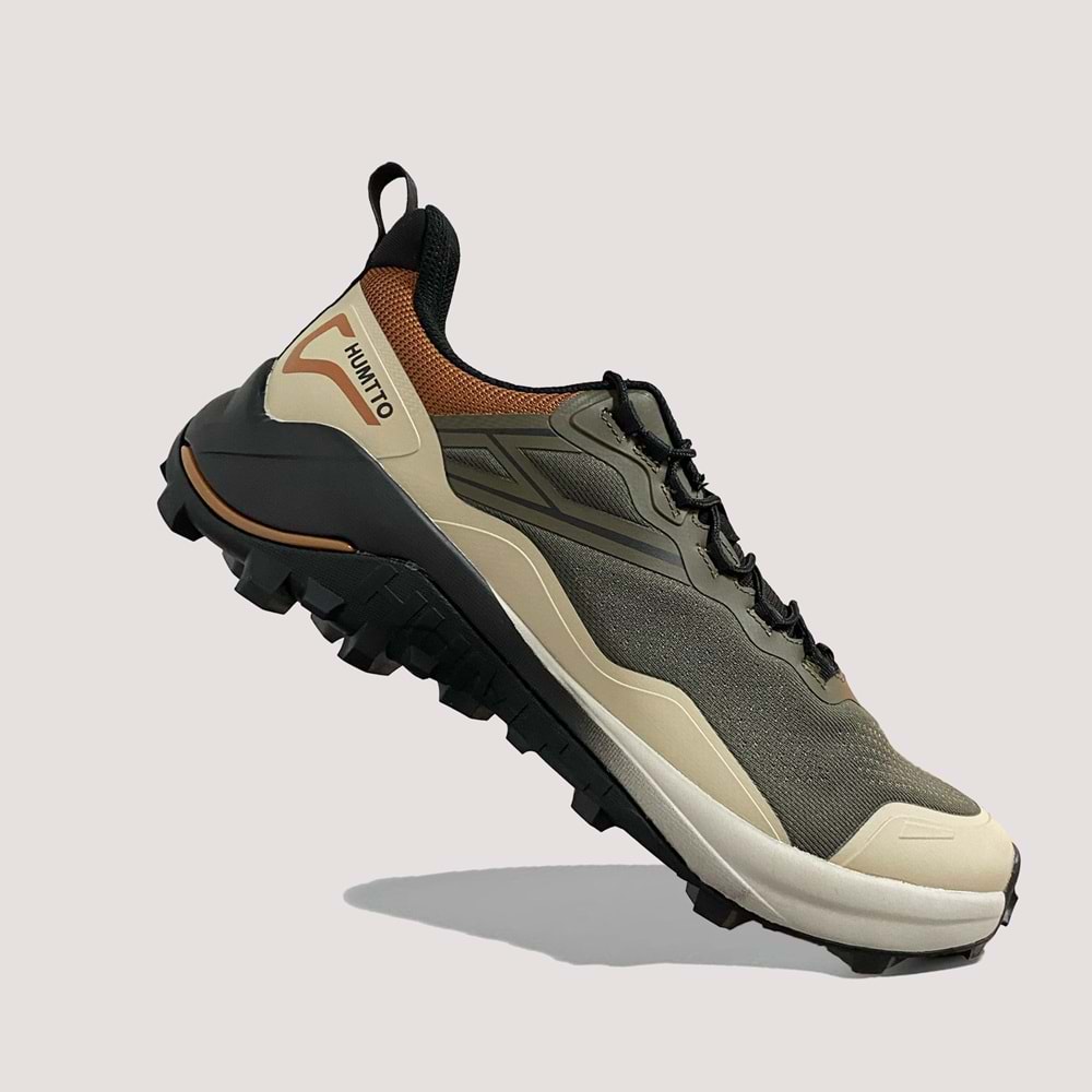 Erkek Trekking Zoom Spor Ayakkabı 860313A - Haki - 45