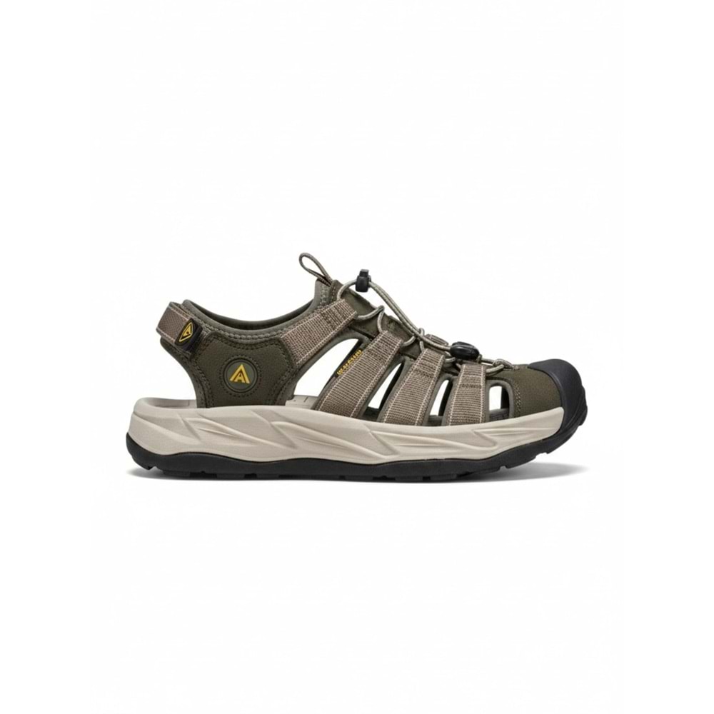 Erkek Outdoor Sandalet 760289A - Haki - 40