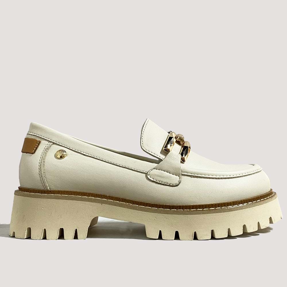 Mammamia 3695 Kadın Casual Ayakkabı - Bej - 40