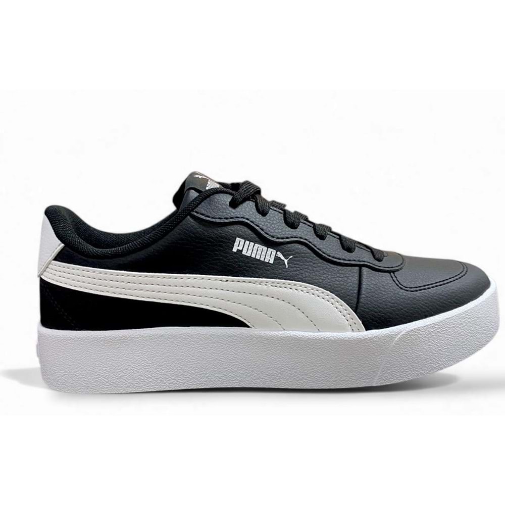 Puma Sky Clean Unisex Spor Ayakkabı 380147 01 - Siyah-Beyaz - 38,5