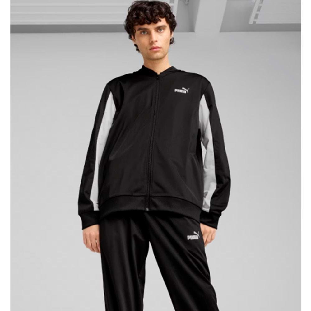 Poly Baseball Suit Erkek Eşofman Takımı 684851 01 - Siyah - L