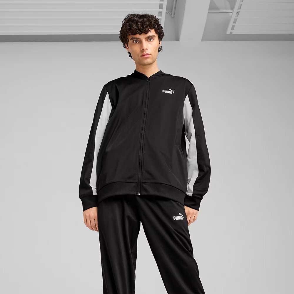 Poly Baseball Suit Erkek Eşofman Takımı 684851 01 - Siyah - XXL