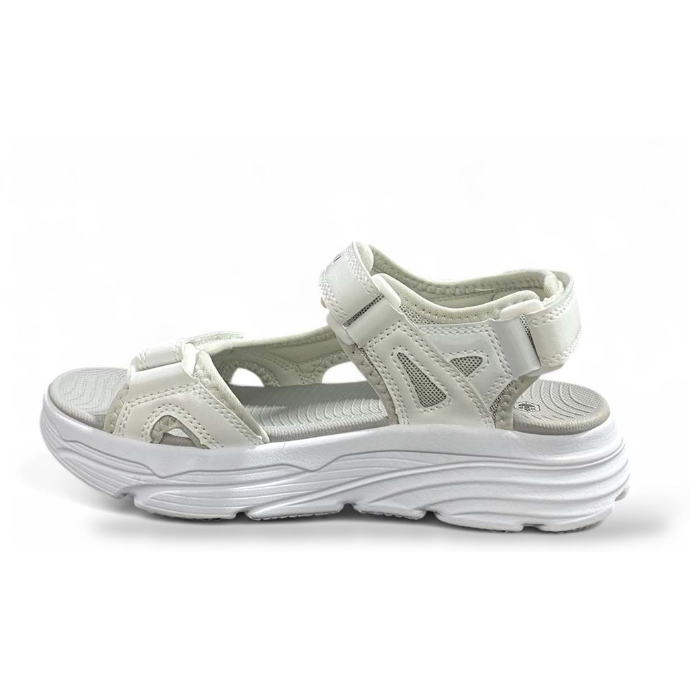 Gena 5FX Urbanature Kadın Sandalet - Beyaz - 40