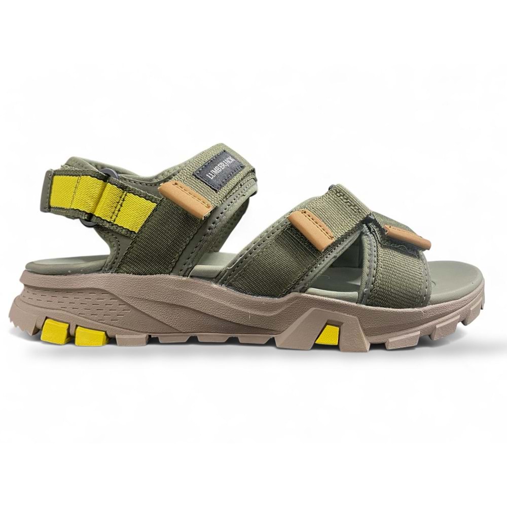 Barle 5FX Urbanature Erkek Sandalet - Haki - 42