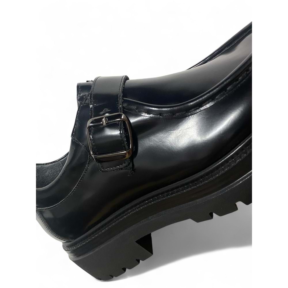 Erkek Deri Casual Ayakkabı C22518 - Siyah - 41