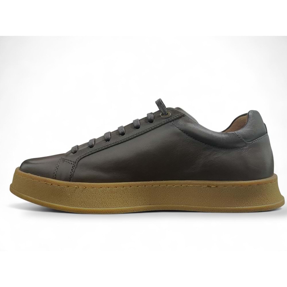 Erkek Deri Casual Ayakkabı C15057 - Kahve - 41