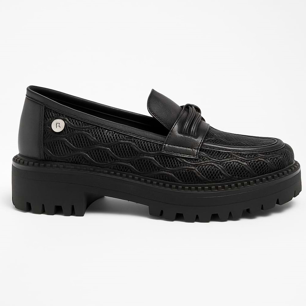 Kadın Deri Casual Ayakkabı D25YA-460 - Siyah - 39