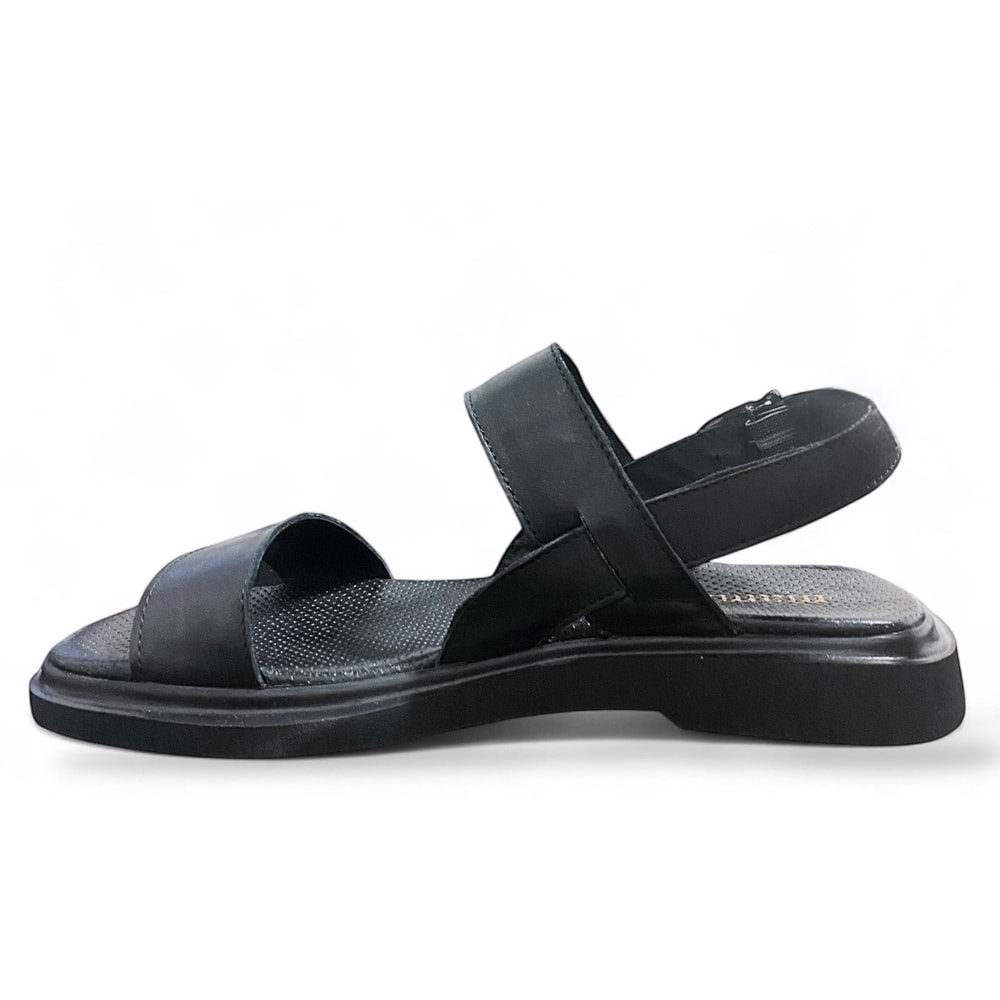 Kadın Deri Sandalet D25YS-5020 LX - Siyah - 36
