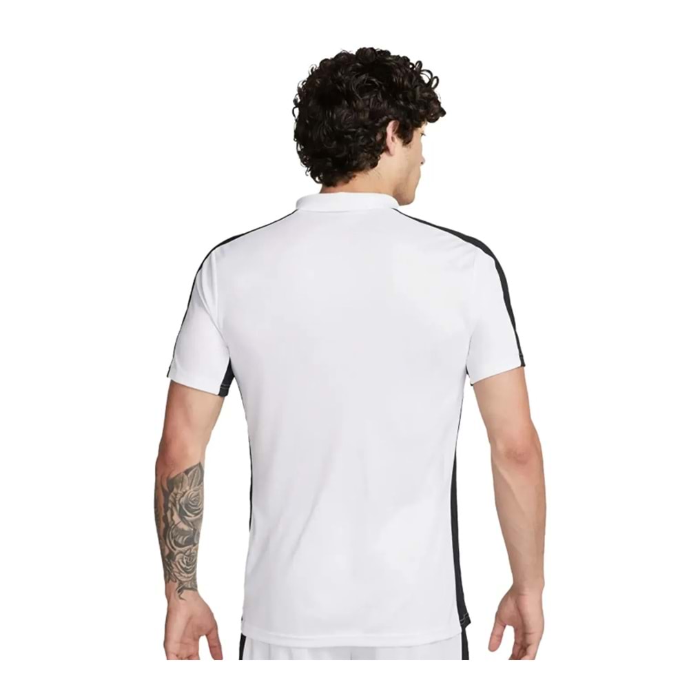 Nike NK DF Erkek Polo Tshirt DR1346-100 - Beyaz-Siyah - M