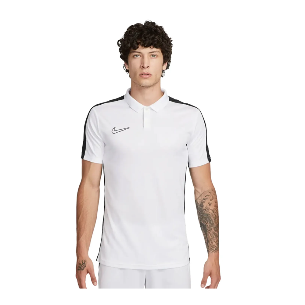 Nike NK DF Erkek Polo Tshirt DR1346-100 - Beyaz-Siyah - XL