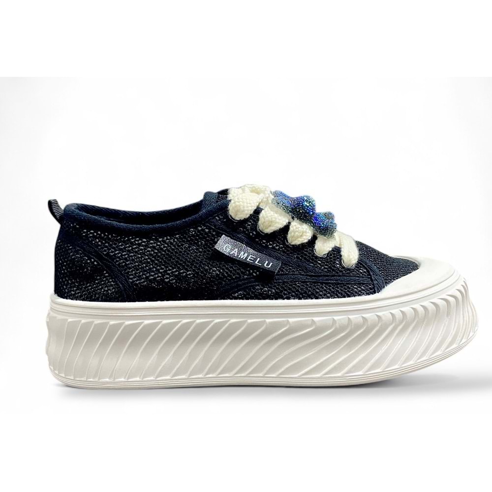 Kadın Elegant 25YZ Kadın Sneaker - Siyah - 38
