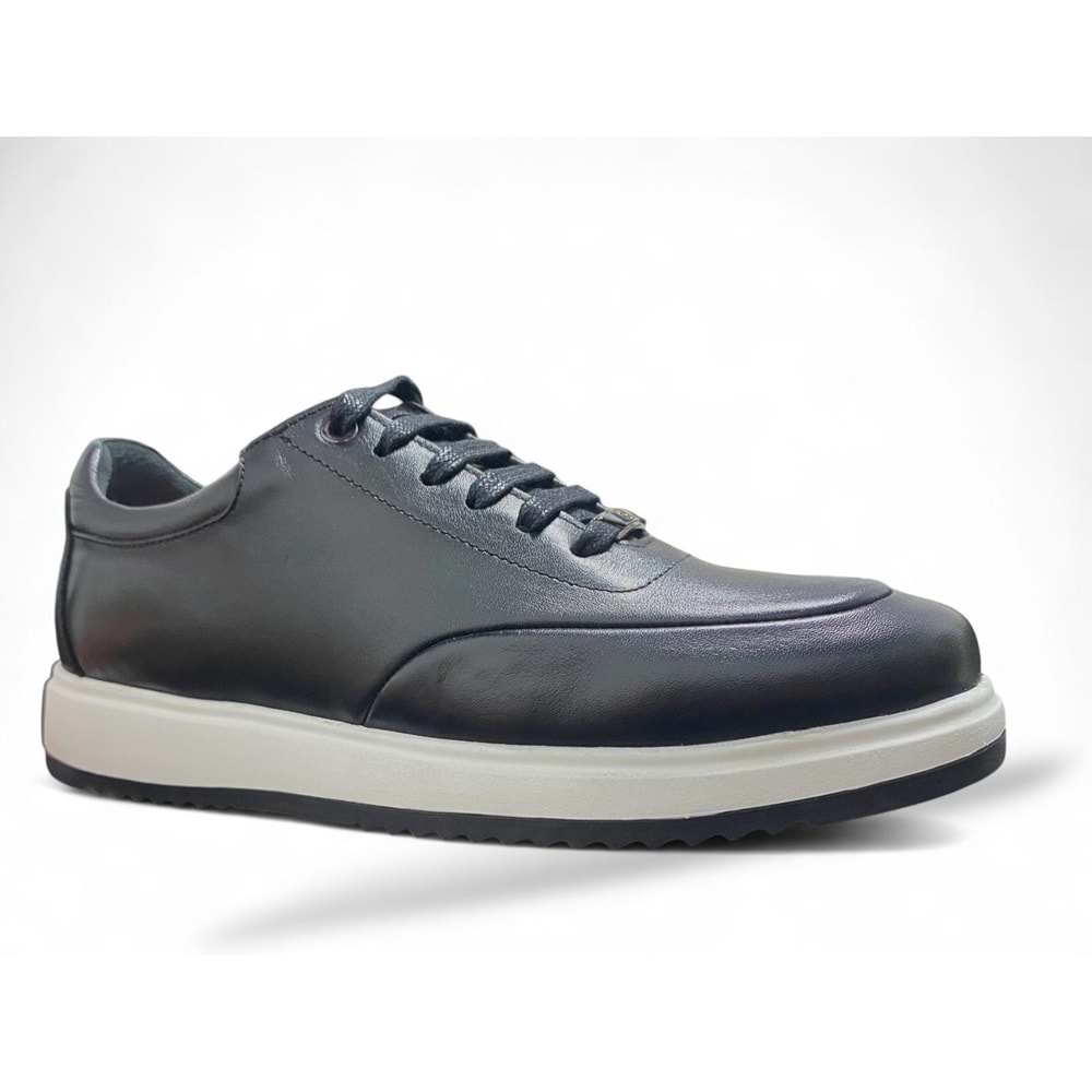 Erkek Deri Casual Günlük Ayakkabı C26703 - Siyah - 40