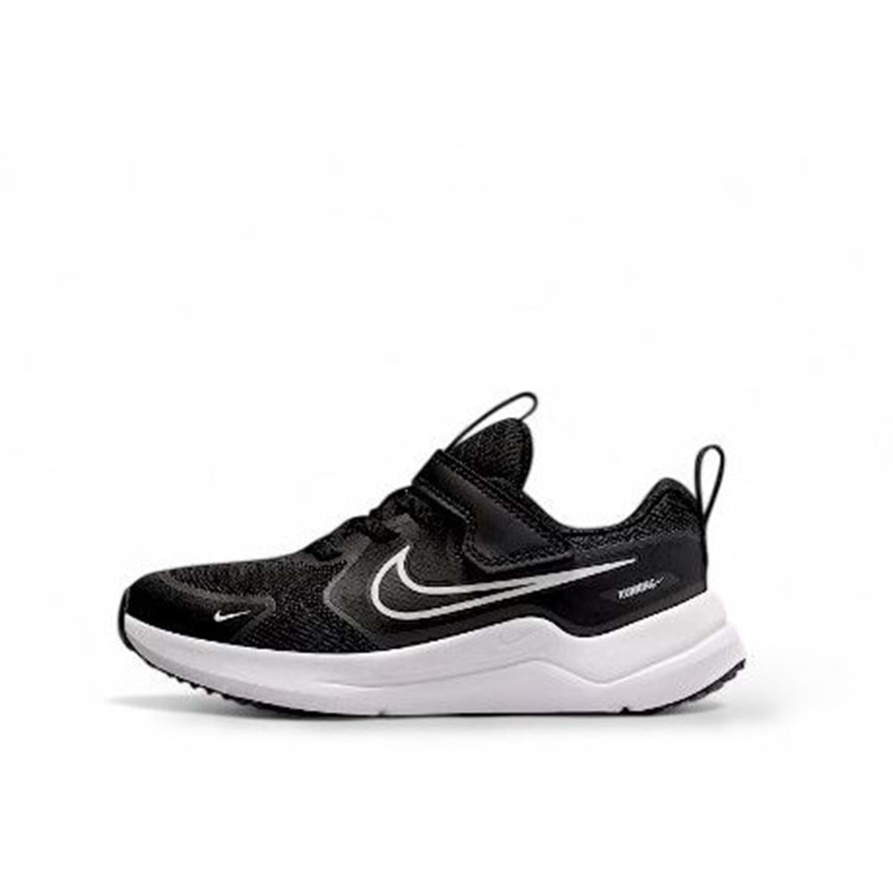 Nike Cosmic Runner Çocuk Spor Ayakkabı - Siyah-Beyaz - 30
