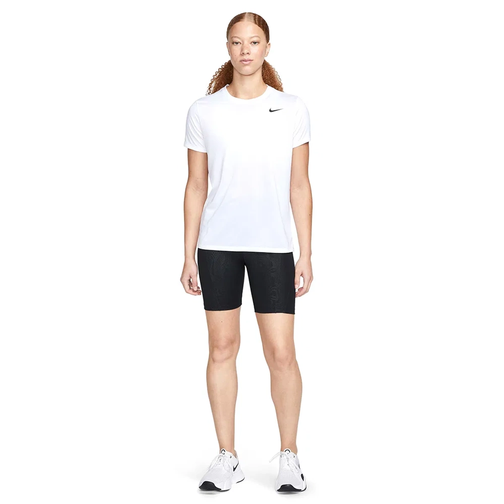 Nike Unisex Antreman Tişört 0687-100 - Beyaz - L