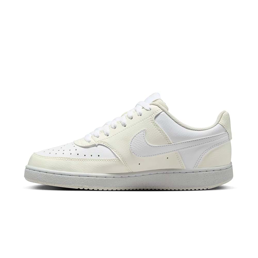 Nike Court Vision LO NN 158 005 Kadın Günlük Ayakkabı - Bej - 40