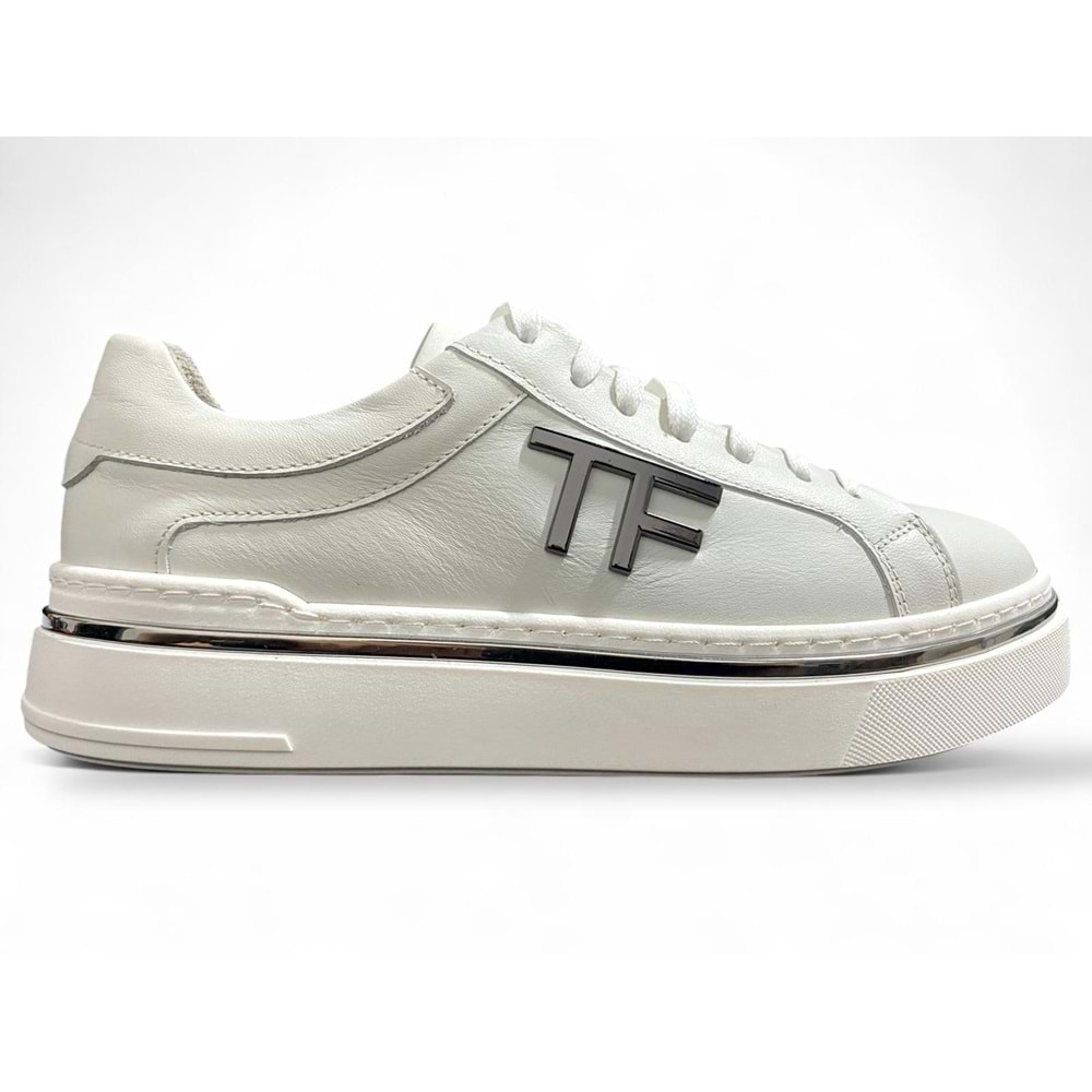 Erkek Casual Deri Ayakkabı C26908 Munih - Krem - 40