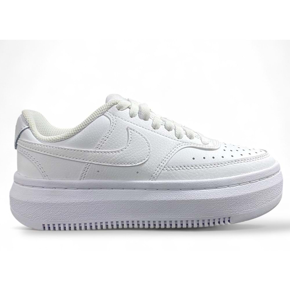 Nike Court Vision 113.100 Alta Kadın Spor Ayakkabı - Beyaz - 37,5
