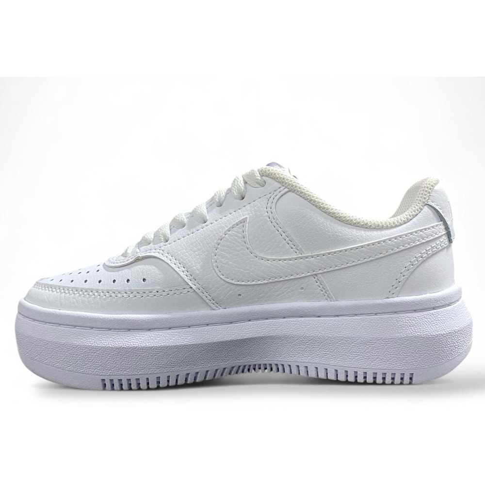 Nike Court Vision 113.100 Alta Kadın Spor Ayakkabı - Beyaz - 37,5