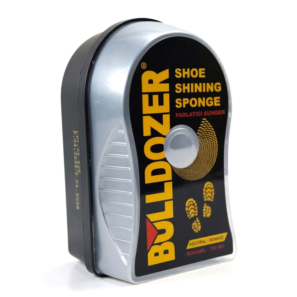 Bullozer Antistatik Parlatıcı Sünger - Natural - STANDART