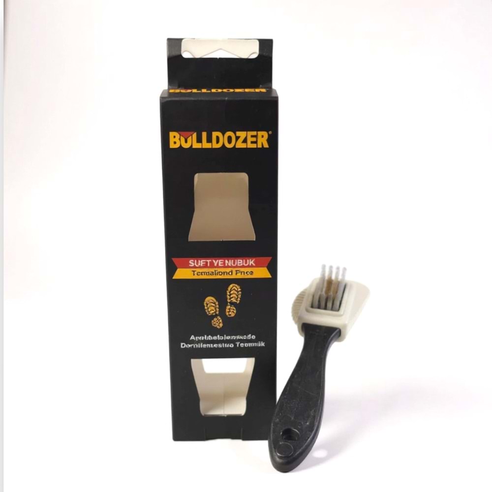 Bulldozer Süet ve Nubuk Temizleyici Fırça - Tüm Renkler - STANDART