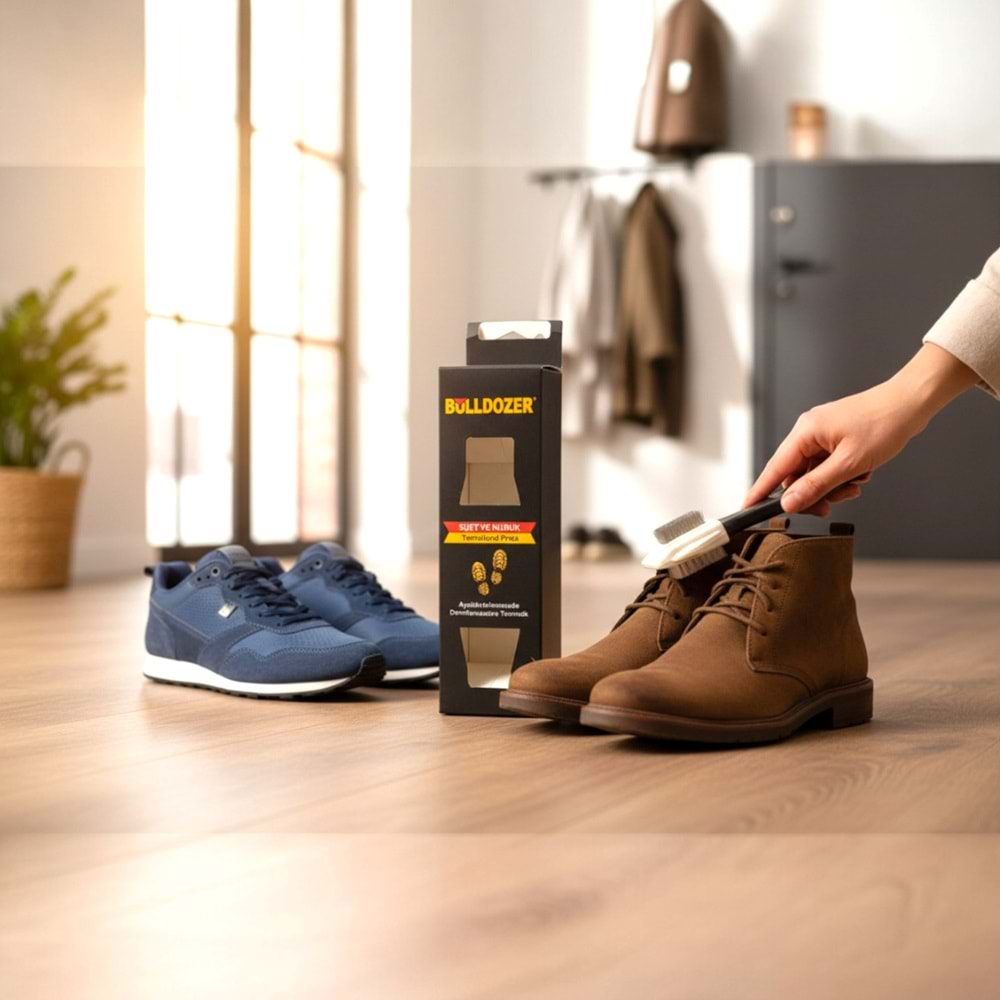 Bulldozer Süet ve Nubuk Temizleyici Fırça - Tüm Renkler - STANDART