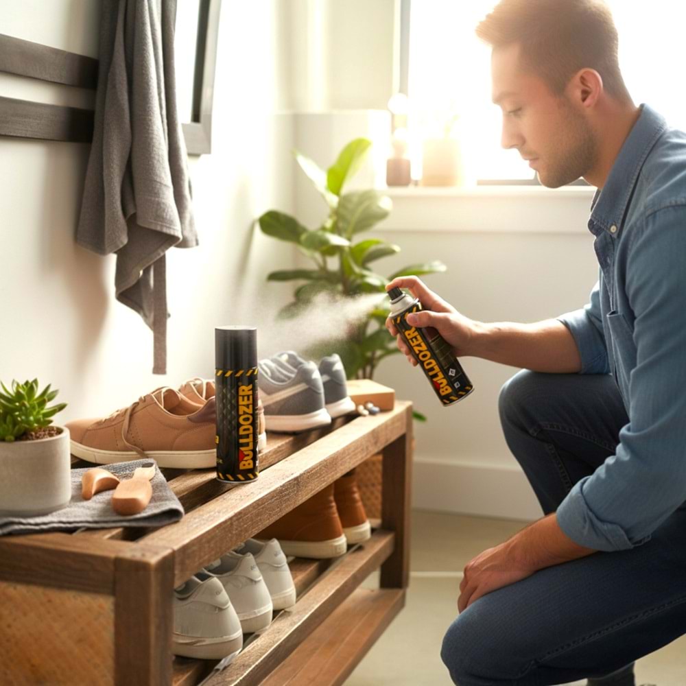 Bulldozer Süet ve Nubuk Yenileyici Sprey - Natural - STANDART