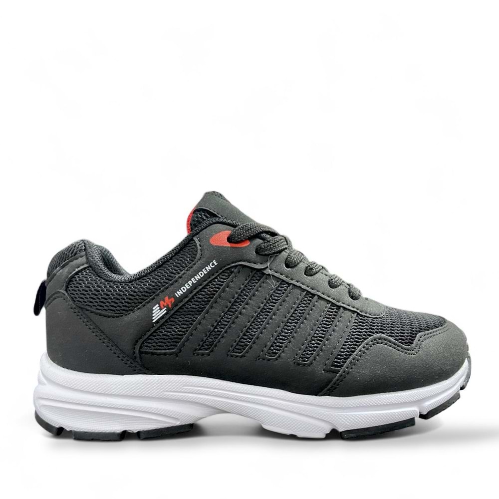 M.P 251-6803ZN Kadın Running Spor Ayakkabı - Siyah-Beyaz - 38