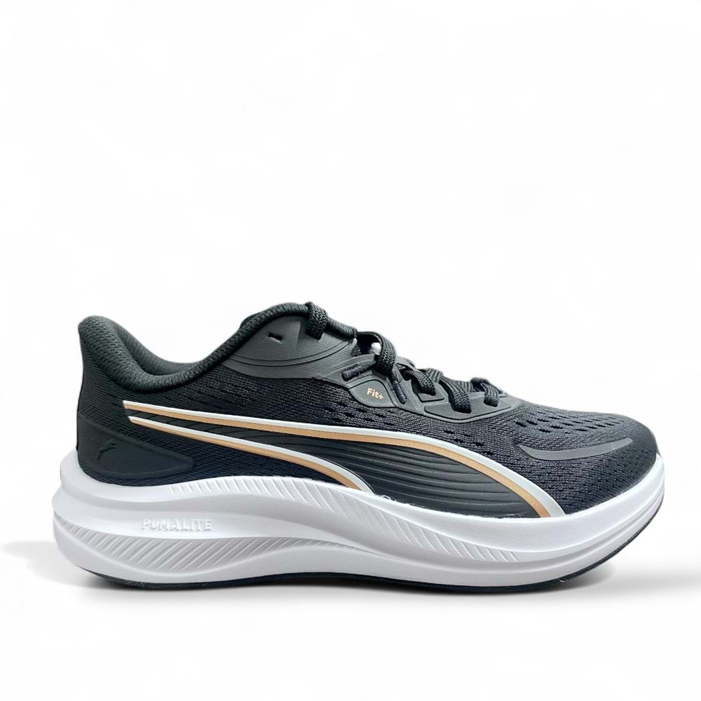 Puma Skyrocket Lite 311730 14 Kadın Spor Ayakkabı - Siyah-Gold - 37