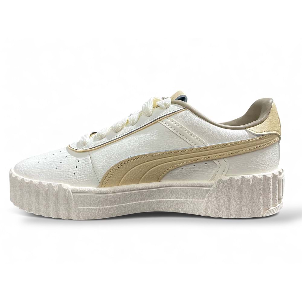 Puma Carina 0.3 Luxe 400724 10 Kadın Spor Ayakkabı - Bej - 37