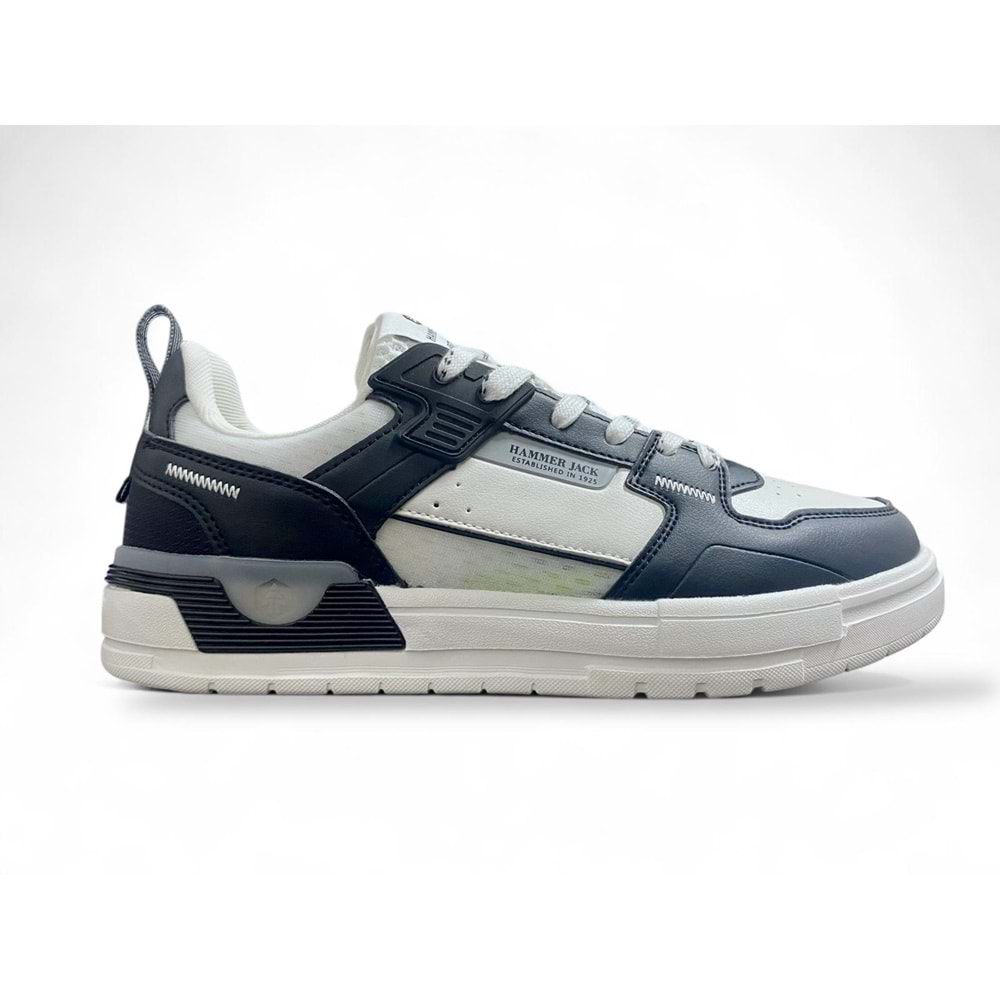 Soprano M 101 25205 Erkek Spor Ayakkabı - Beyaz-Siyah - 41