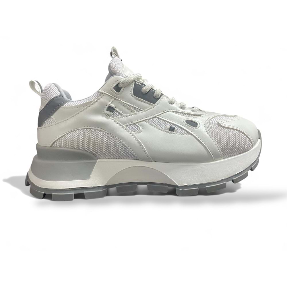 Bulldozer 260903 Kadın Spor Ayakkabı - Beyaz - 40