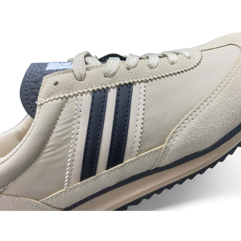 M.P Jogging 6228 Erkek Spor Ayakkabı - Bej-Siyah - 43