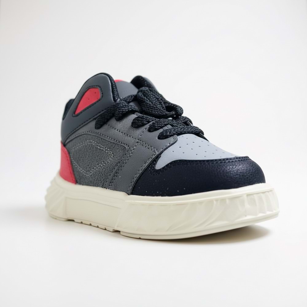 M.P 252-3510 Casual Spor Çocuk Ayakkabı - Füme-Siyah - 32