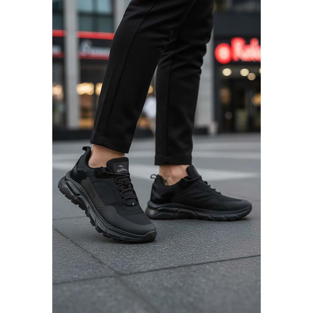 Gamelu Rainy 25KM Erkek Spor Ayakkabı - Siyah - 40