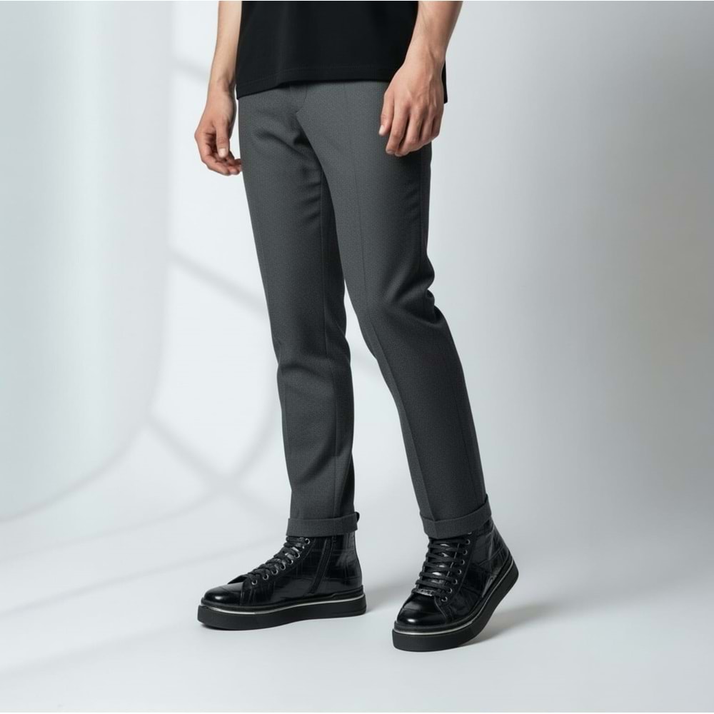 Luciano Bellini Deri Bot BC26903 - Siyah - 41