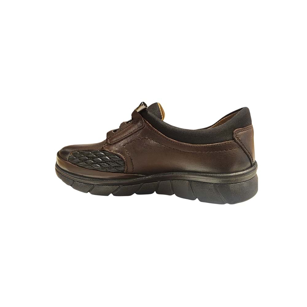 Kadın Deri Comfort Ayakkabı 4204 - Kahve - 39