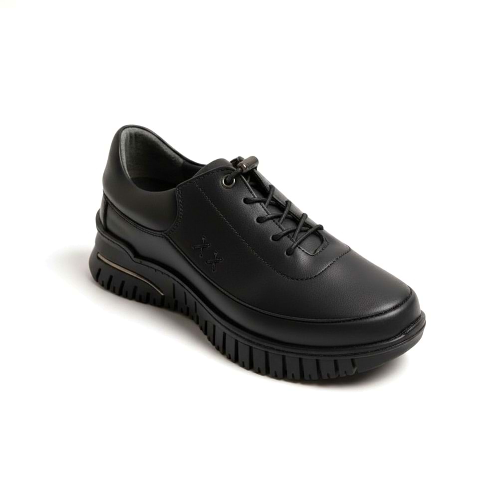 Kadın Deri Günlük Ayakkabı 4219 - Siyah - 36