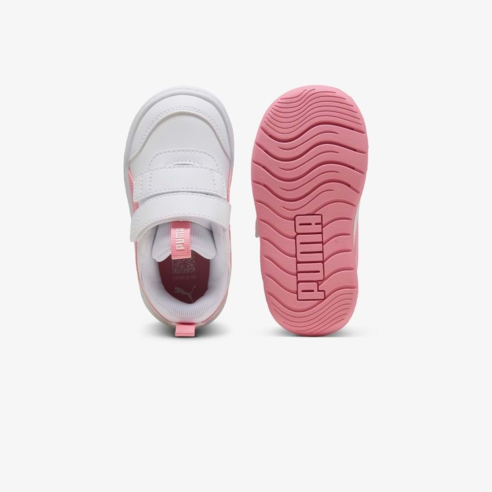 Puma Puma Multiflex 2 SL V PS Çocuk Spor Ayakkabı 31215207 - Beyaz-Pembe - 33