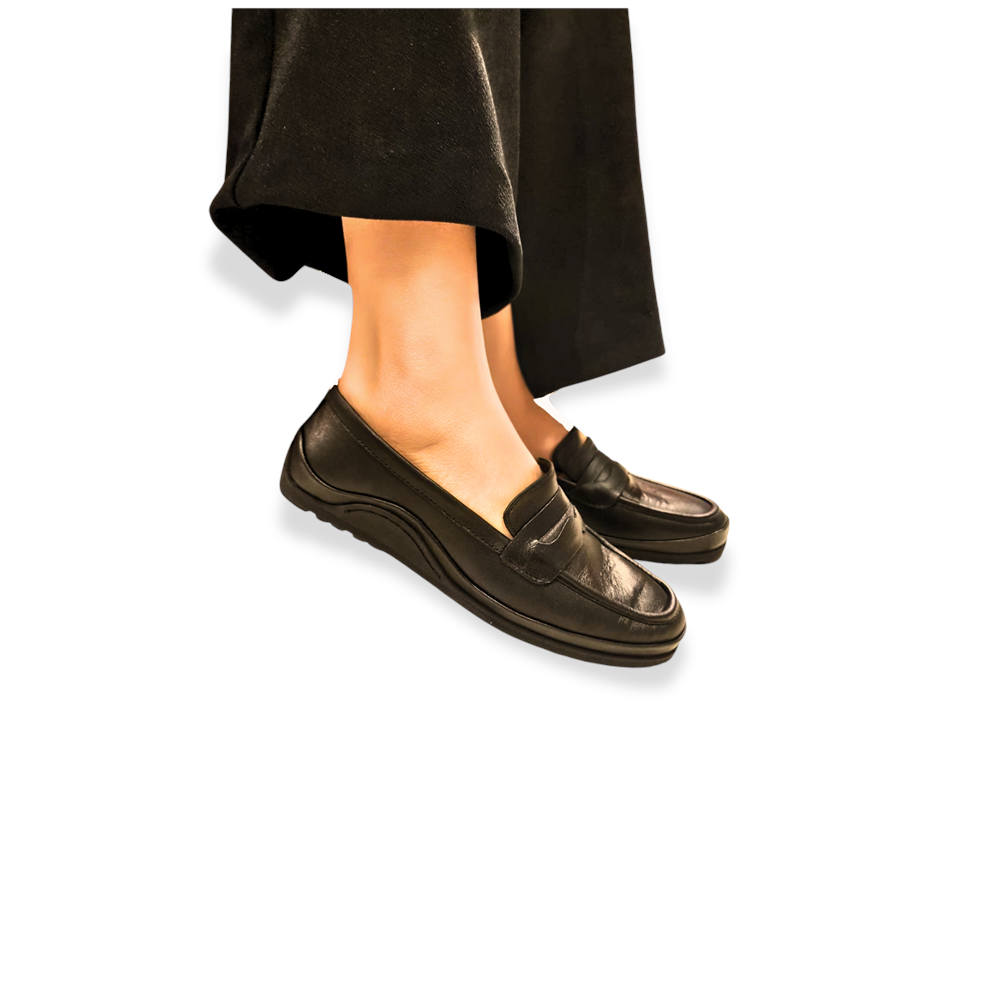 Kadın Deri Comfort Günlük Ayakkabı 260700 - Siyah - 38