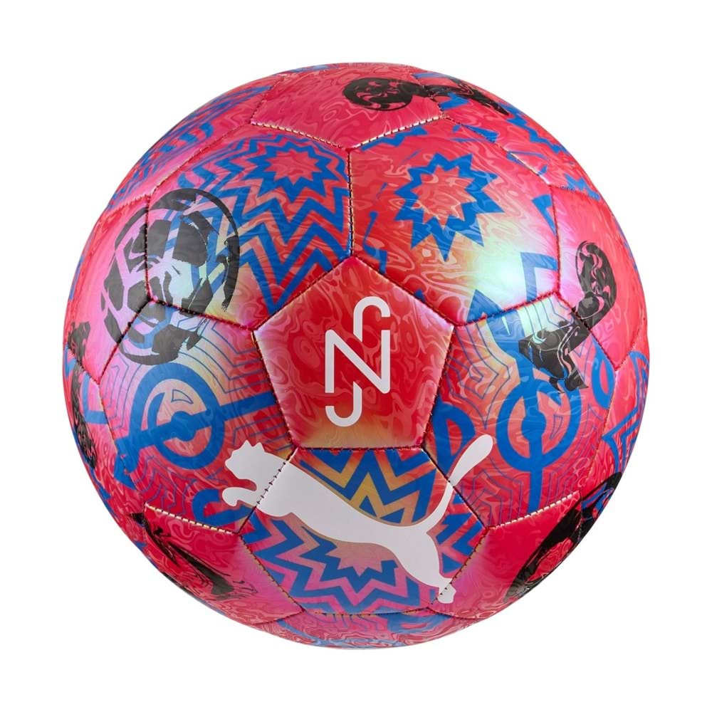 Puma Neymar JR Graphic Ball 5 Numara 08488201 - Kırmızı - 5 NUMARA