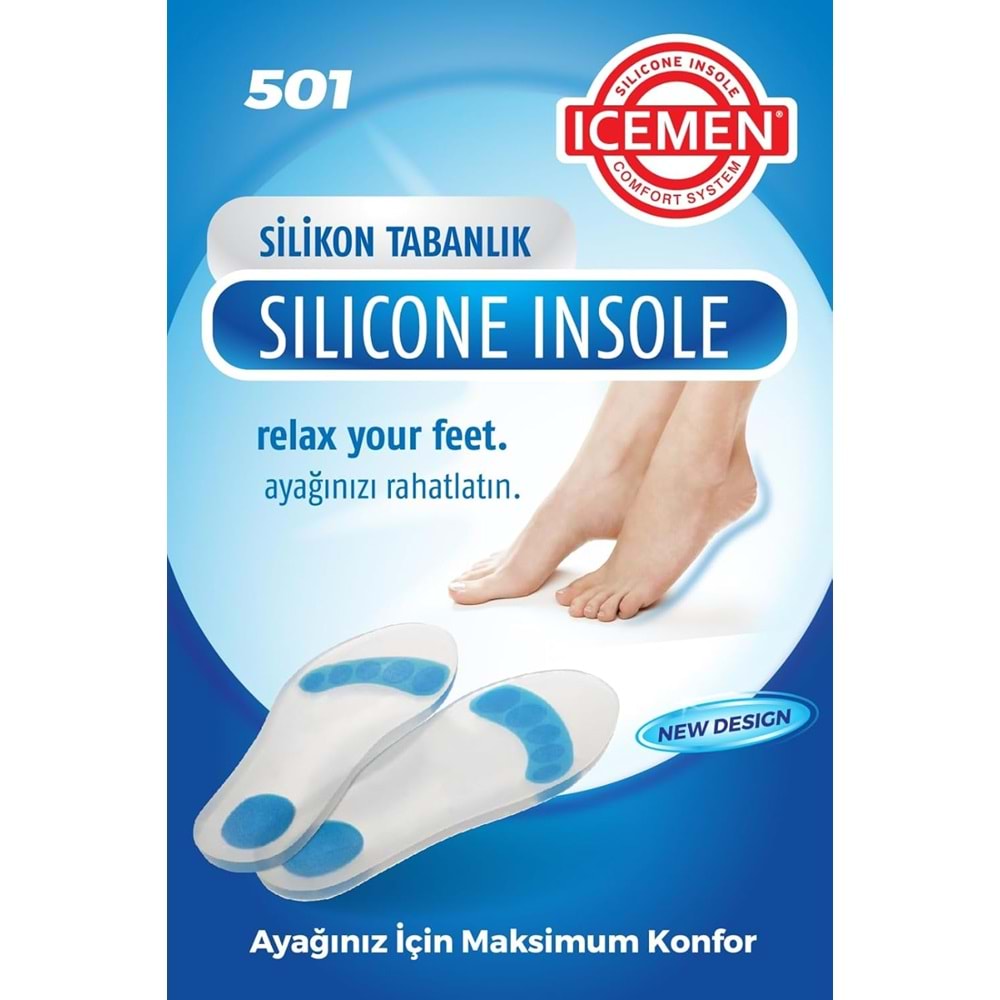 İcemen Silikon Taban 501 - Tüm Renkler - 44/45