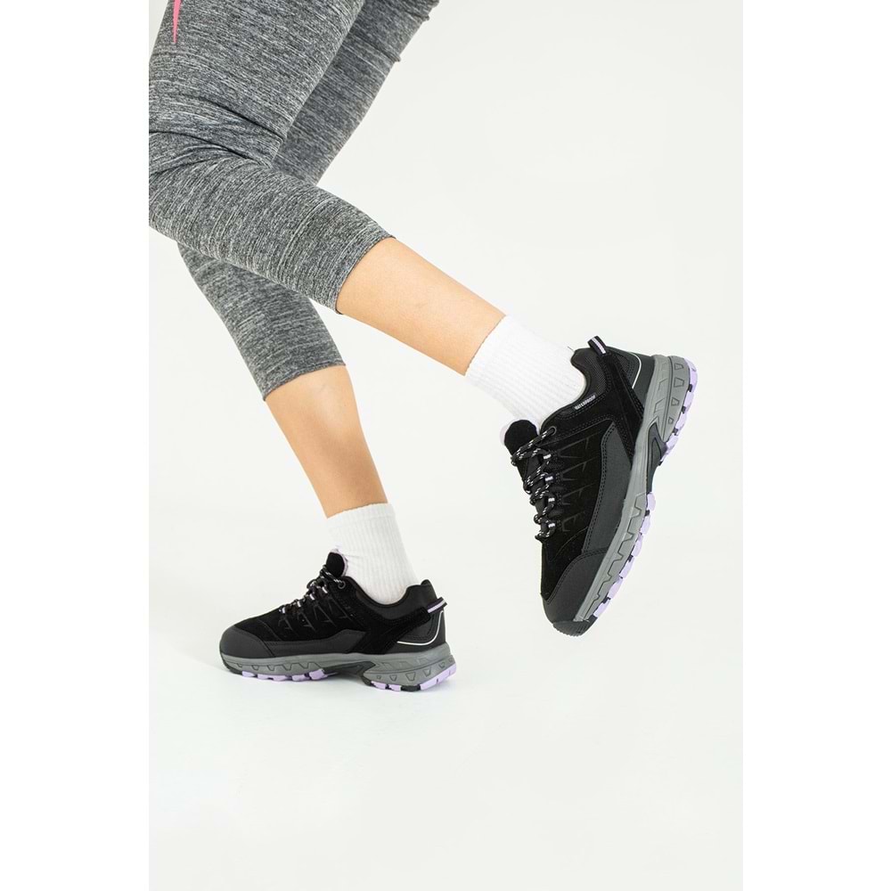 Kadın Waterproof Outdoor Ayakkabı 23062 - Siyah - 38
